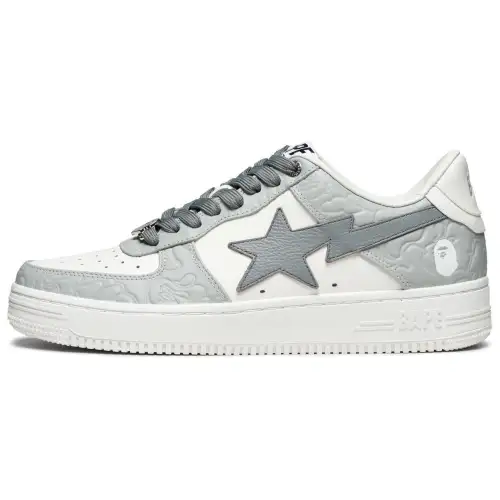 A BATHING APE STA Fashion Trend Slip Resistant Slip Resistant Low top Skateboard Shoes Women's
