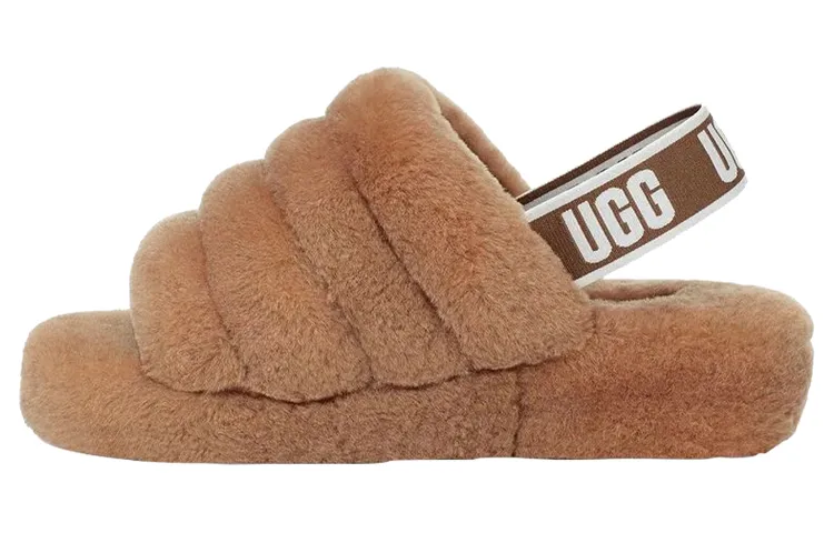 UGG Fluff Yeah Slide Chestnut Women's