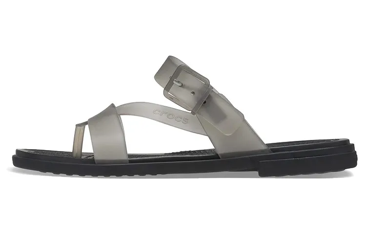 Crocs Shoes Sports Slippers 'Translucent Black' Women's