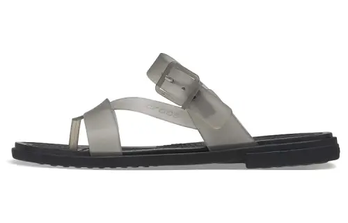 Crocs Shoes Sports Slippers 'Translucent Black' Women's