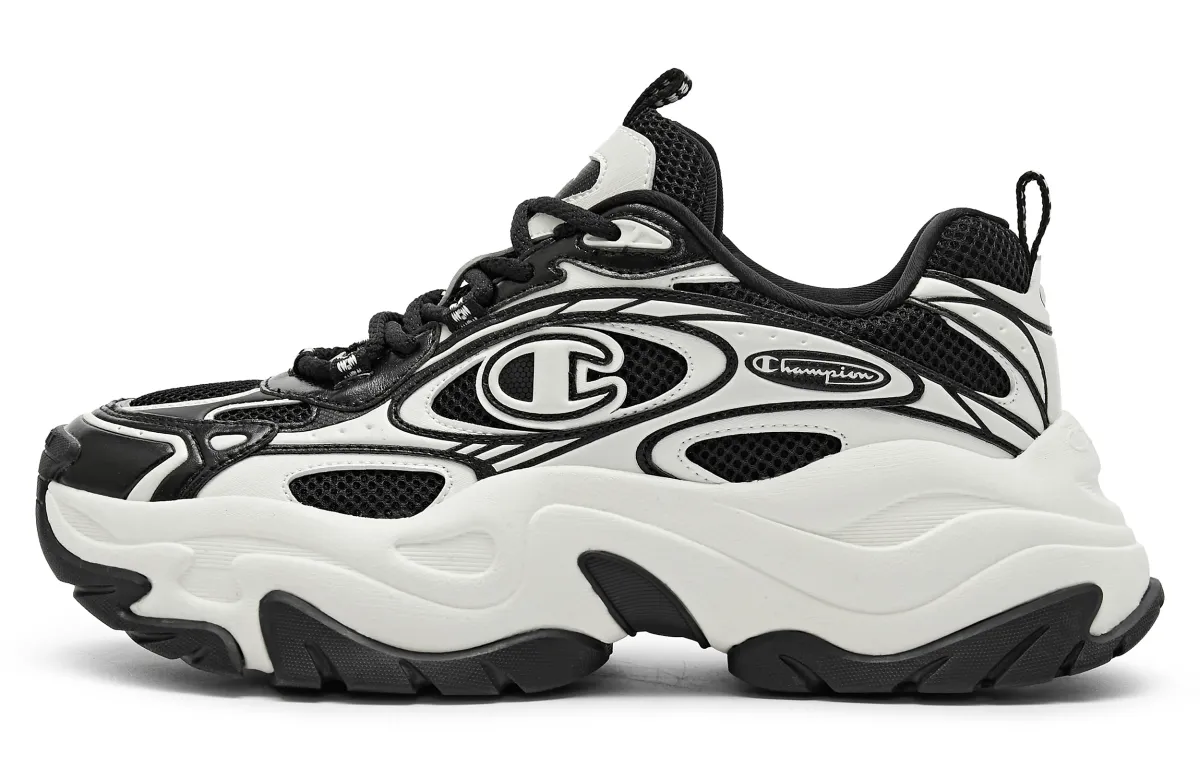 Champion Nebula Layered Chunky Sneakers Men's Black White