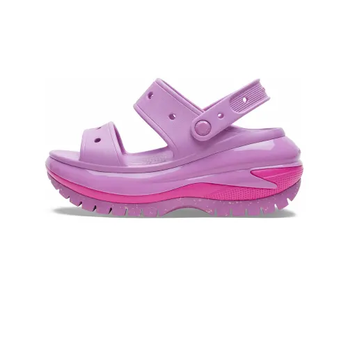 Crocs EVA Platform One Strap Sandals Women's Bubbles Purple