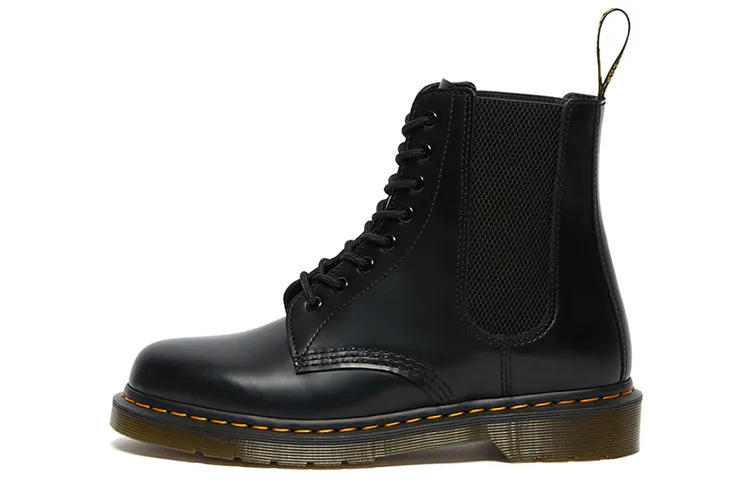Dr. Martens Unisex 1460 Harper Combat Boots Black