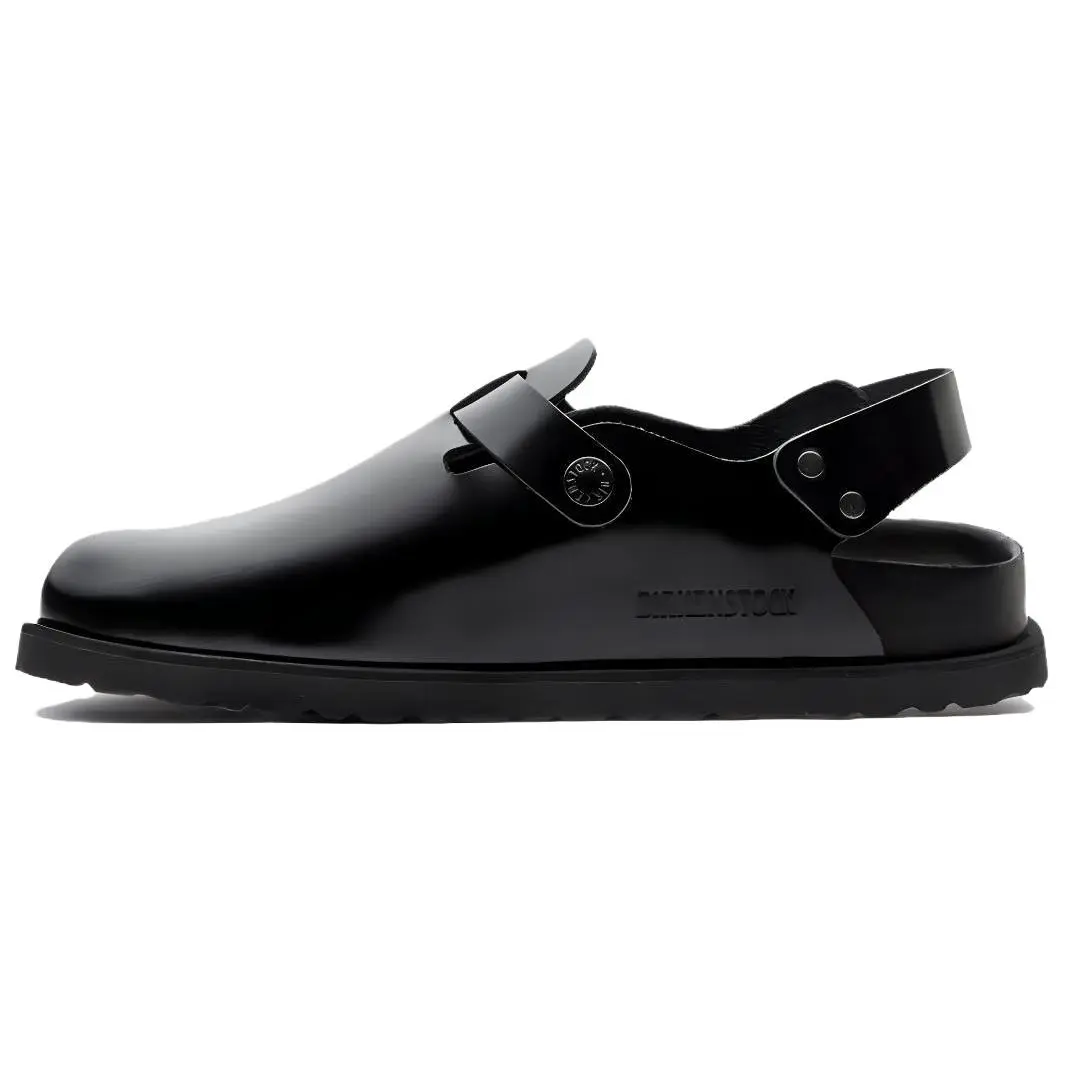 Birkenstock 1774 Tokyo Leather Fashion Trend Low top Casual Shoes Unisex Black