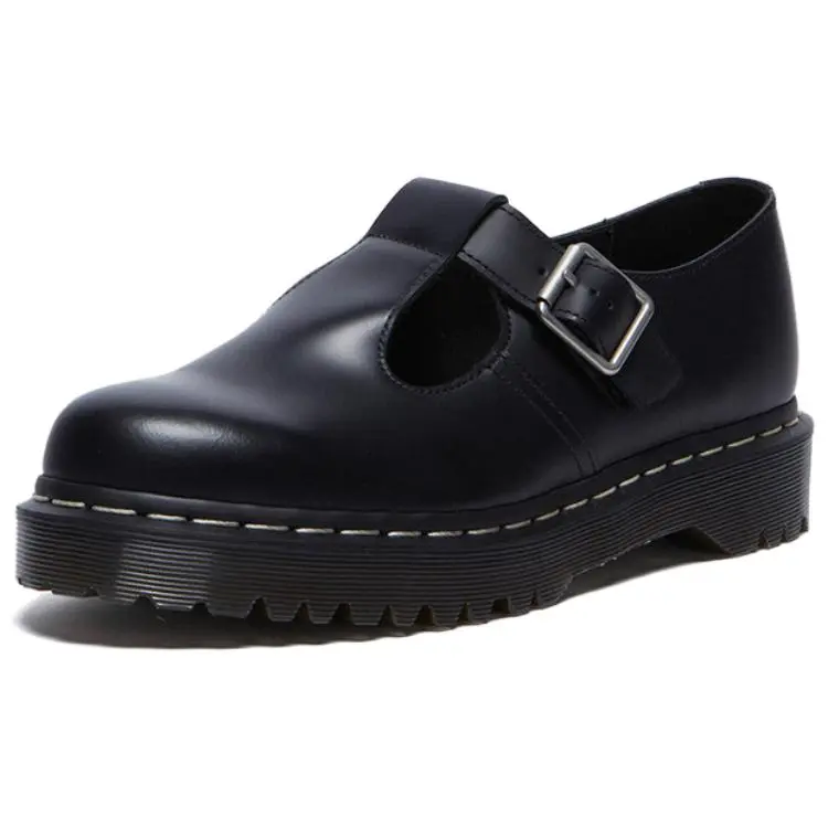 Dr.Martens Cow Leather Low top Casual Shoes Unisex Black