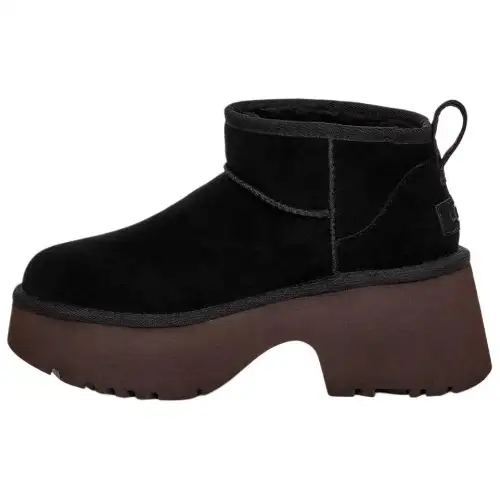 UGG Classic Ultra Mini New Heights Boot Black Women's