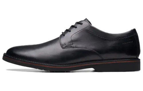 clarks Atticus LTLace Leather Derby Shoes
