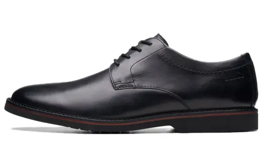 clarks Atticus LTLace Leather Derby Shoes
