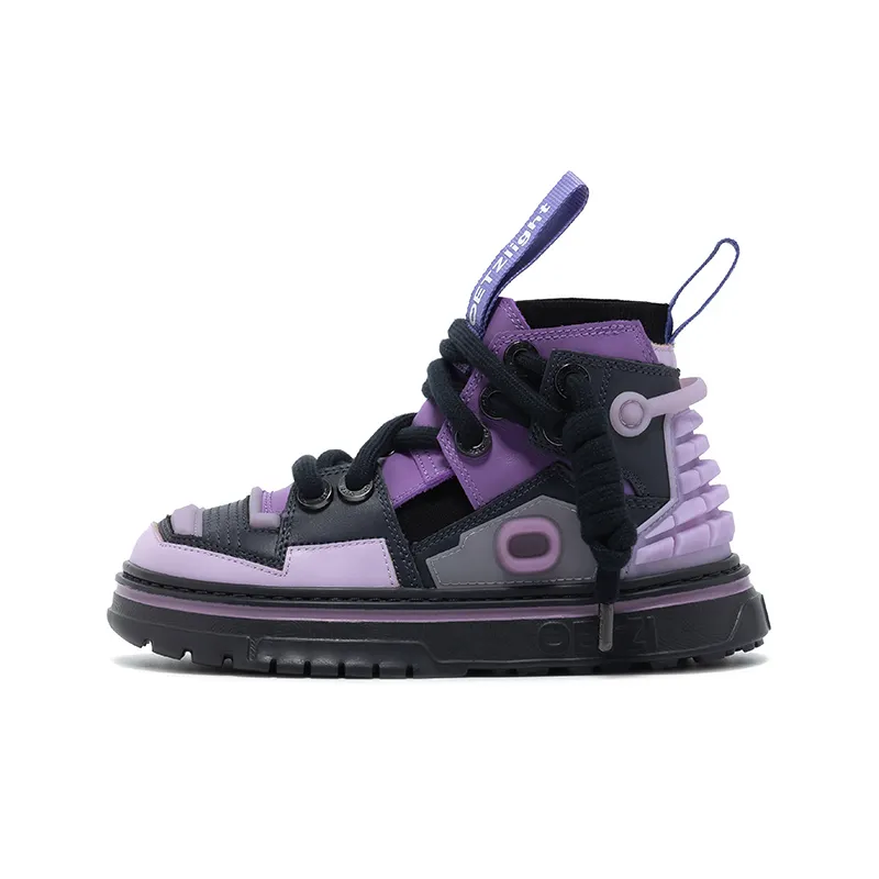 OETZI Stylish Skateboarding Shoes Women's Purple