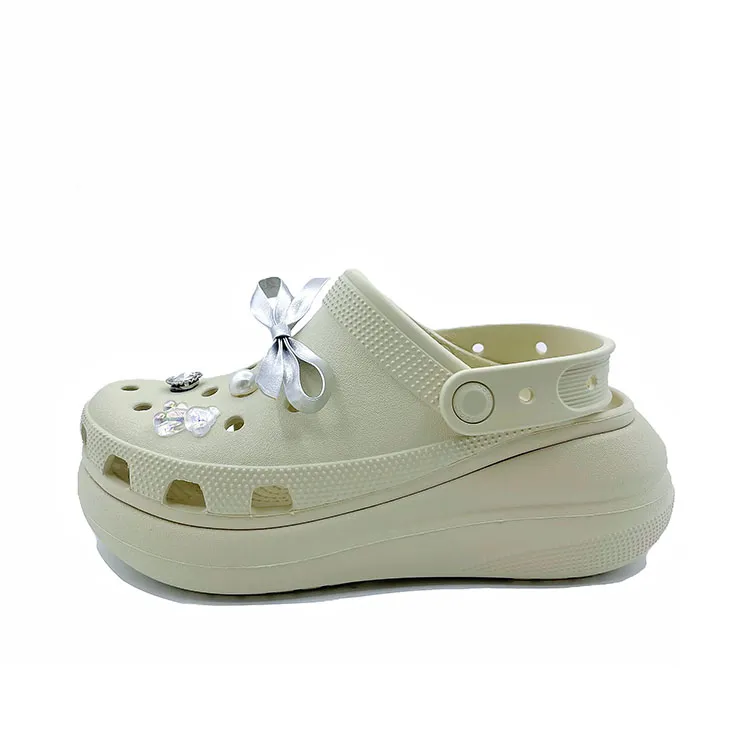 Crocs Crush Clog EVA Clogs Unisex Beige
