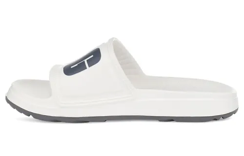 UGG Wilcox Slide Minimalistic Cozy Thick Sole White Women's
