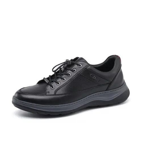 Chrisdien Deny Leather Men's Casual Shoes Men's Black