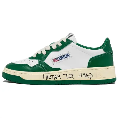 AUTRY Medalist Slip Resistant Slip Resistant Low top Skateboard Shoes Men's Green