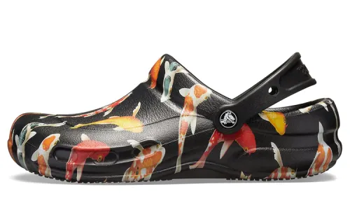 Crocs Bistro Graphic Clogs 'Black Multi'