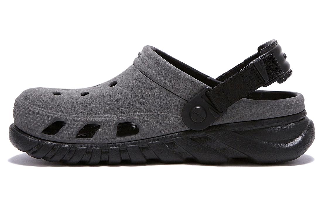 Сабо Crocs Duet Max Ⅱ reflective clog (серые)