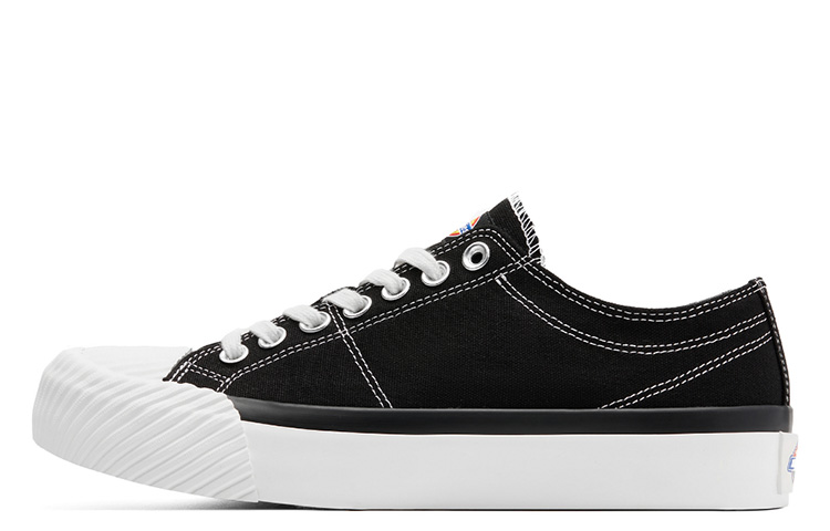 Кеды Dickies Low (черно-белые)