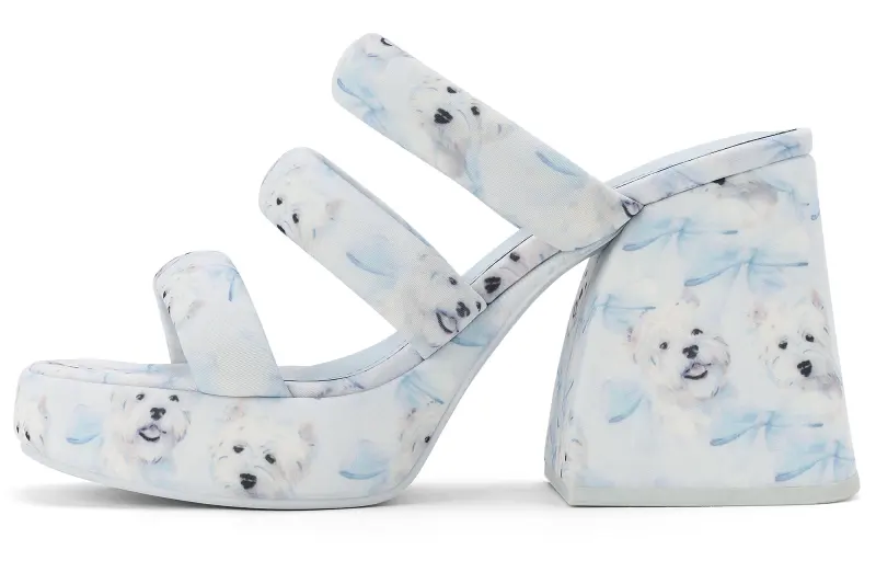 CHARLES&KEITH Composite Sole Slide Slippers 9.7cm Women's