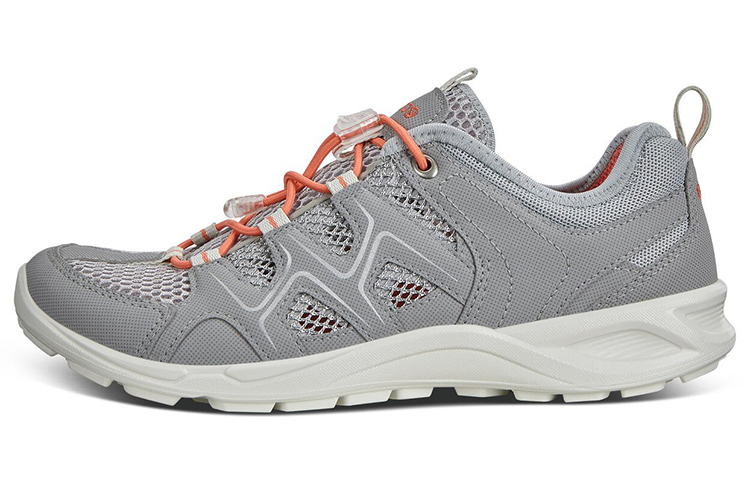 Ecco Terracruise Lt Mesh Cushioning Slip Resistant Reflective Low top Hiking Shoes Women’s Gray