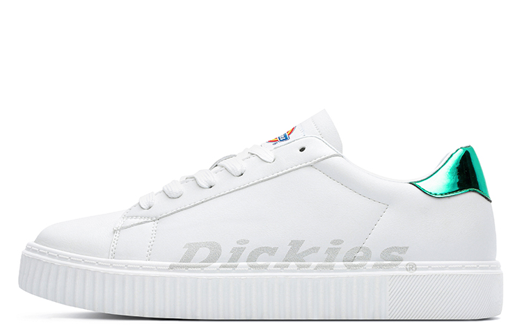 Dickies Low top Skateboard Shoes Women's White Green