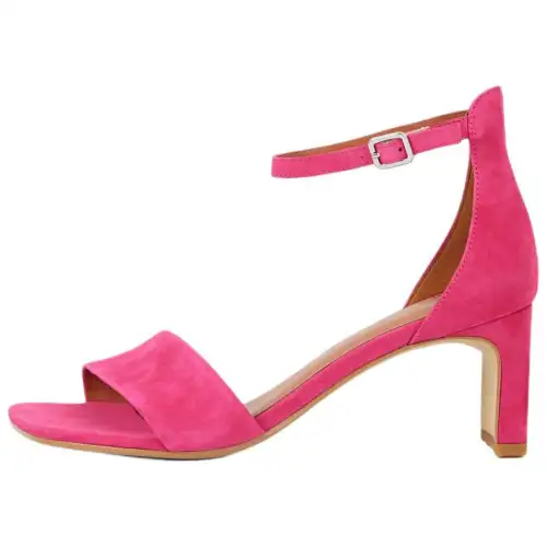 VAGABOND SHOEMAKERS Suede One Strap Sandals 7.6cm Women's Pink