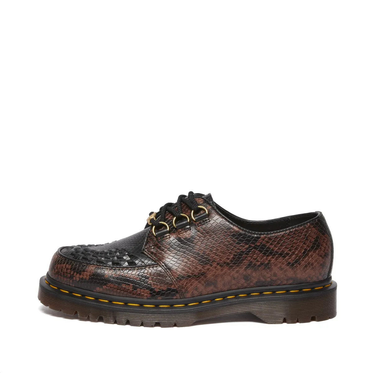 Dr.Martens Top Grain Cow Leather Casual Shoes Men's Dark Brown