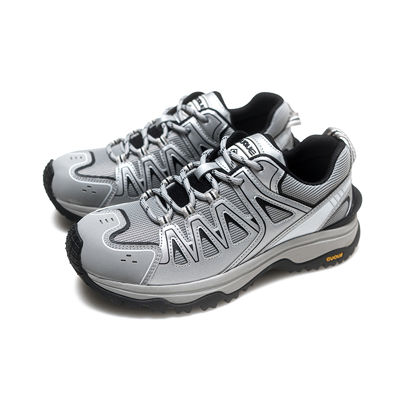 GUQUE Low top Hiking Shoes Unisex Gray
