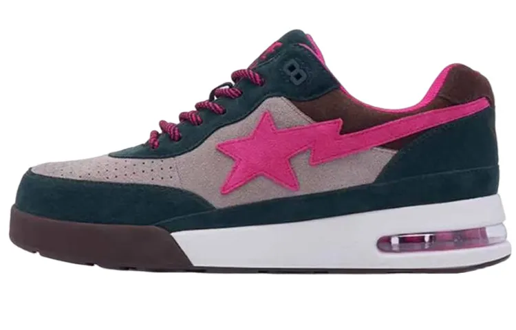 A BATHING APE® Side Star-patch Low-top Sneakers