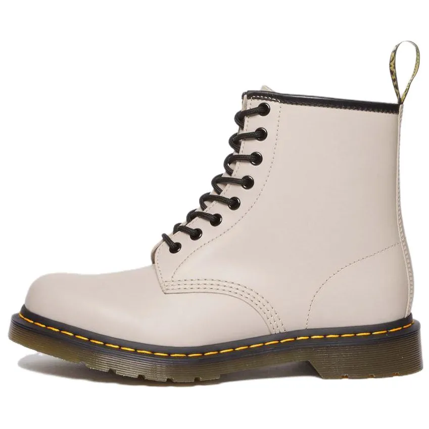 Dr.Martens Short Combat Boots Unisex Beige