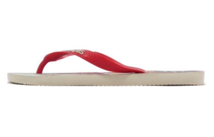 Havaianas Top Marvel Classics Flip Flops Low Heel Men's Red