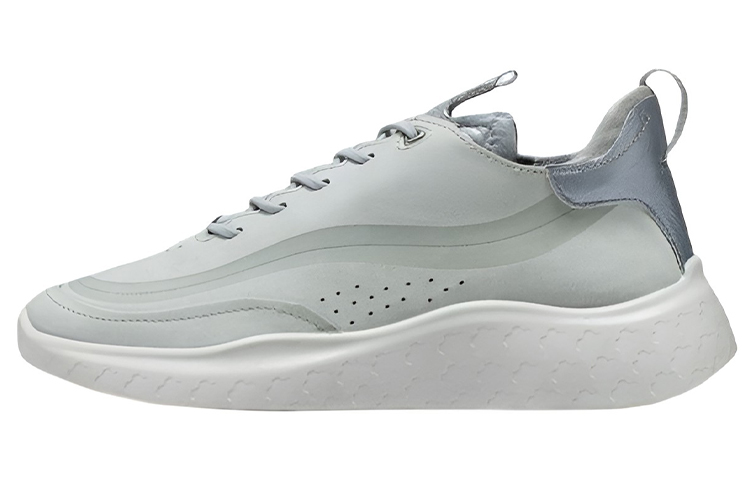 Ecco Yue Dong Breathable Low top Running Shoes Women's Concrete Gray