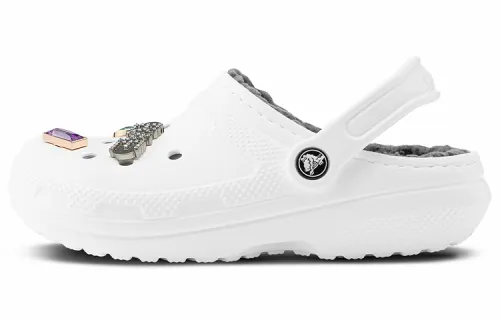 Crocs Slip Resistant Slide Slippers Unisex White
