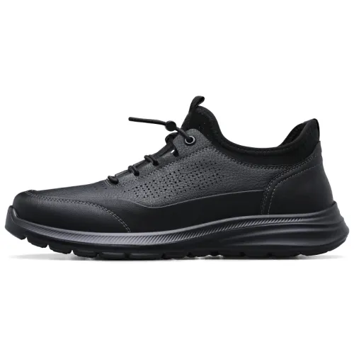 CARTELO Cow Split Leather Low top Casual Shoes Men's