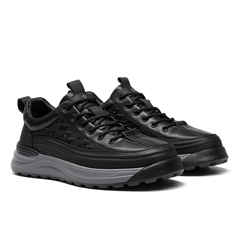 Montagut Cow Split Leather Mountaineering Shoes Men’s