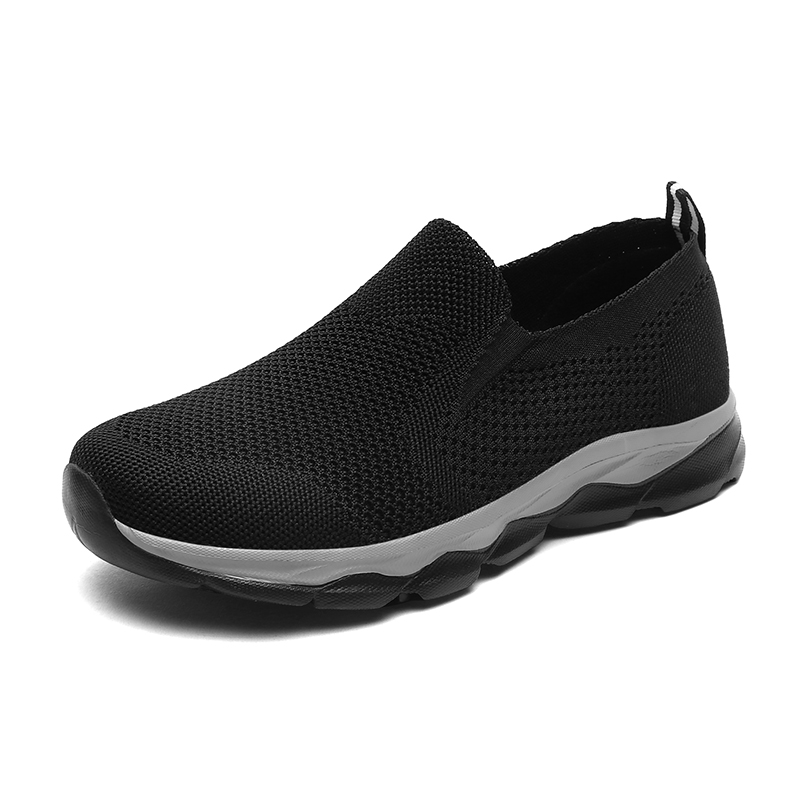 Medd Walking Shoes Men’s Low Top Black
