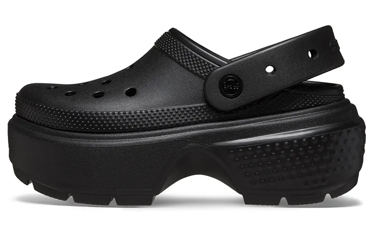 Crocs Stomp EVA Clogs 5.5cm Unisex Black