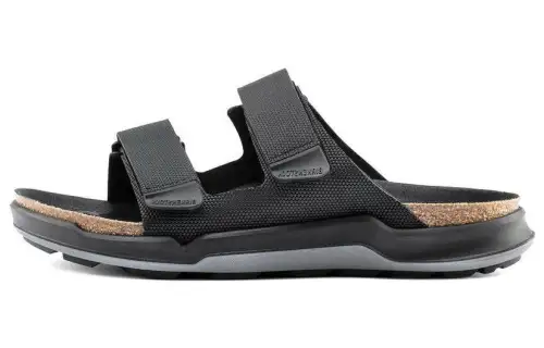 Birkenstock Pu Slide Slippers Men's Black