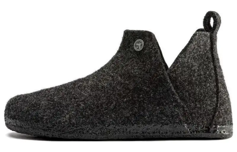 Birkenstock Low top Casual Shoes Unisex Coal Gray Narrow