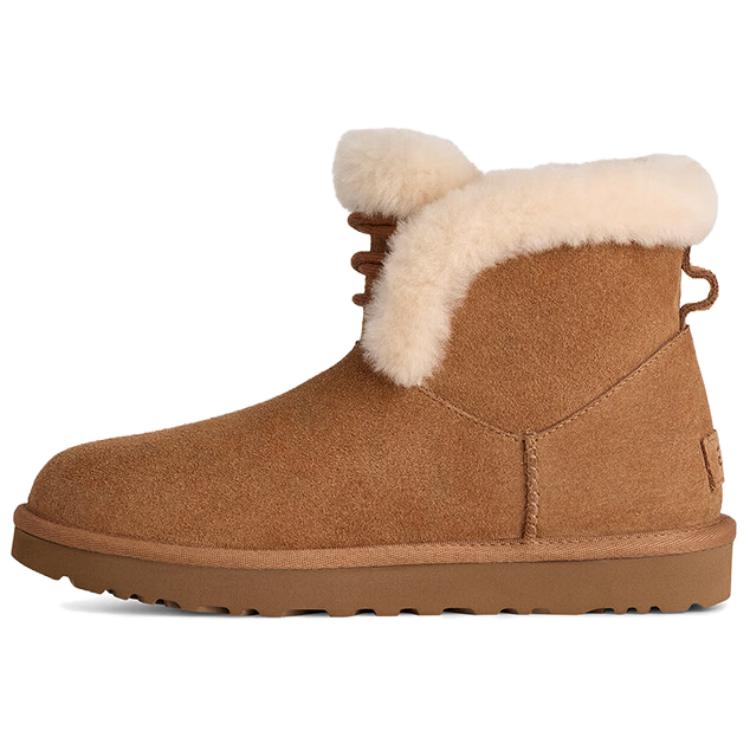 Женские сапоги UGG Classic Mini (коричневые)