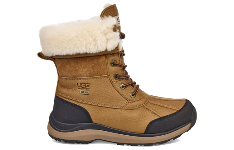 Женские ботинки UGG Adirondack III Boot (каштановые) — 栗色 — фото 2