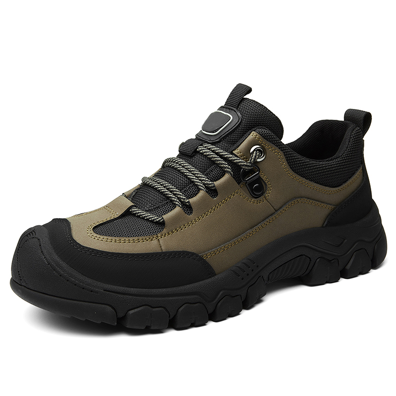 GONGNIULEITING Synthetic Leather Slip Resistant Abrasion Resistant Slip Resistant Abrasion Resistant Low top