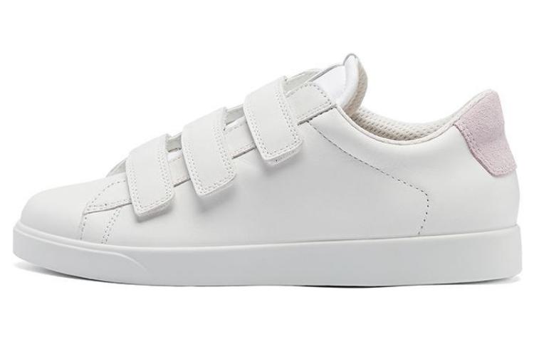 Ecco Street Light Series Cow Leather Stylish Skateboarding Shoes Women's Ice Purple Pink
