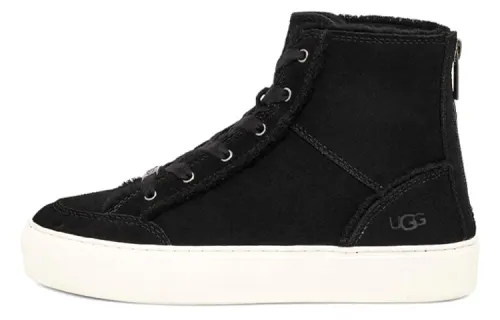 UGG Skateboard Shoes Women's High Top Black