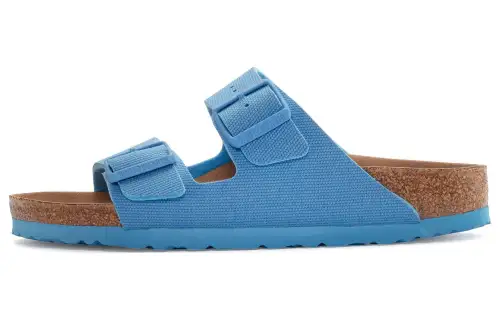 Birkenstock Slide Slippers Women's Blue Narrow