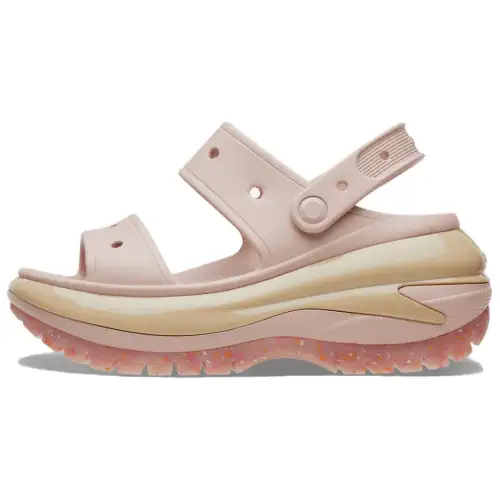 Crocs Classic Mega Crush EVA One Strap Sandals Women's Pink