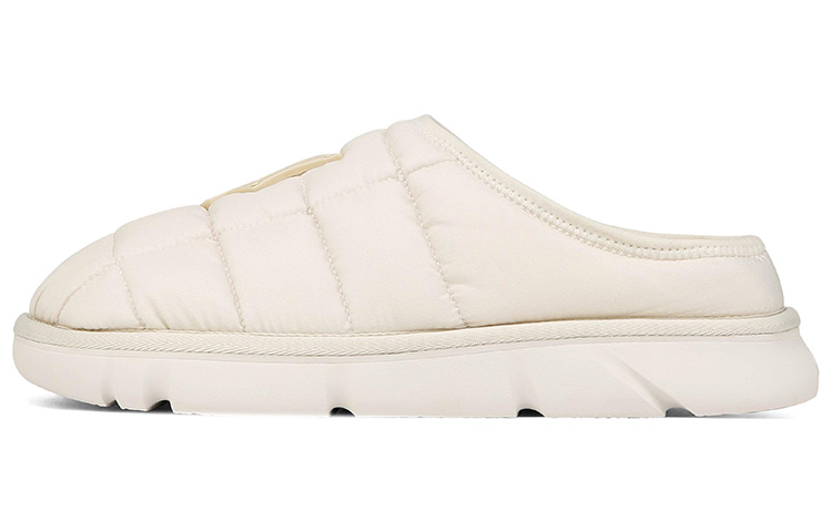 Naked Wolfe Rubber Sole Abrasion Resistant Closed Toe Slippers Men's White