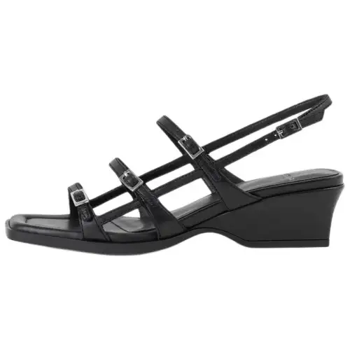 VAGABOND SHOEMAKERS Leather Roman Sandals Women's Black