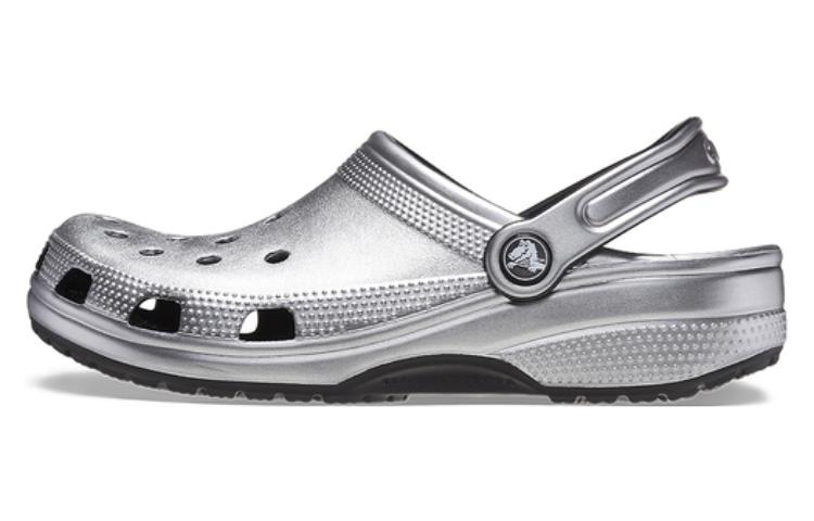 Сабо Crocs Classic (серебристые)