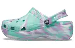 Crocs Classic Clog Pu Clogs Women's Light Green