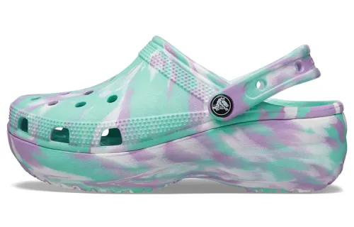 Crocs Classic Clog Pu Clogs Women's Light Green