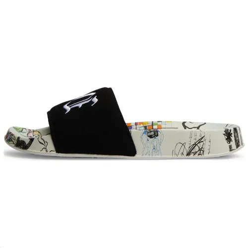 DC Shoes Slide Slippers Men's White/Multicolor